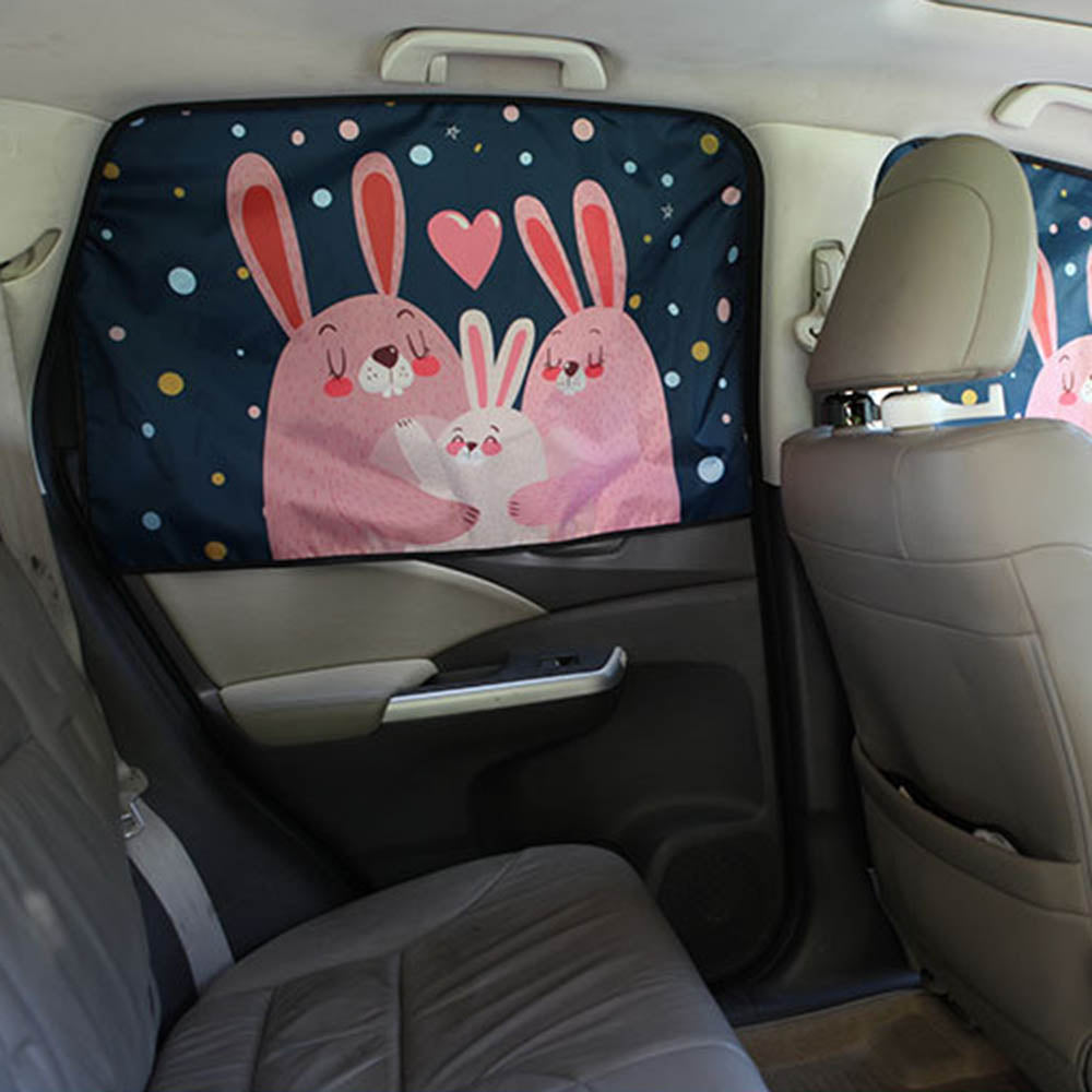 Magnetic Sunshade Cartoon Curtain